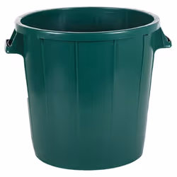 Description générale La poubelle d'extérieur sans couvercle de 50 L, de couleur verte, est parfaite pour le stockage de déche ...