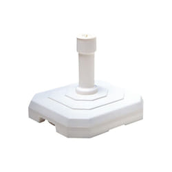 Pied pour parasol béton 25kg blanc - Eda - 19702 blanc