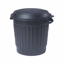 Poubelle 80L Avec couvercle x 1- Hauteur 670mm