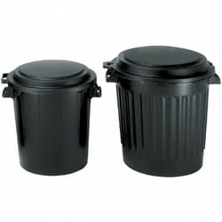 EDA - Poubelle d'immeuble 50 litres et couvercle