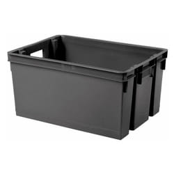 Bac plastique 20 litres gris ref 10713g - EDA