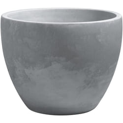 Bac à arbustes palmea Gris - rond ø 70 x 55cm - 98L