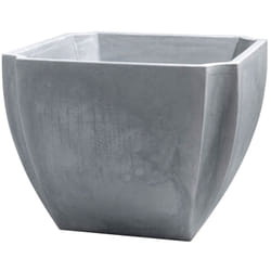 Bac à arbustes palmea Gris - carré 70 x 70 x 55cm - 110L