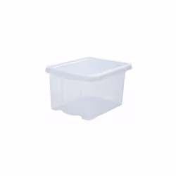 Condt. : VG , Libellé : Avec couvercle , Contenance : 18 l , L. x l. x H. (cm) : 38,3 x 31 x 22,2 , Couleur : Naturel