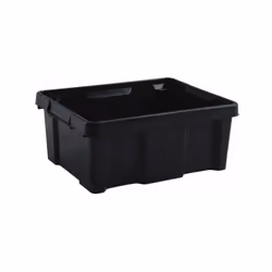 Description générale Bac de rangement Pro, idéal pour un usage domestique et la manutention légère. Fabriqué à partir de mati ...
