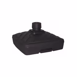 40 L Dim. 565 x 565 x 315 mm Sur roulette avec poignée Pour mât diam 36 à 56 mm