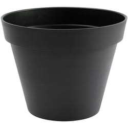 EDA - Pot de fleur rond Toscane ø 40 x H.32 cm - Anthracite