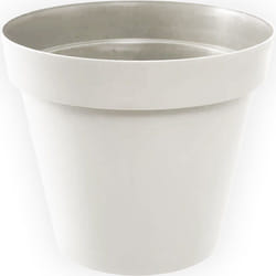 Pot de fleur Toscane POP Ø40x32 cm rond 23L - Blanc