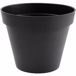 Description générale Ce pot de fleurs rond de la gamme Toscane est fabriqué en polypropylène injecté , offrant une combinaiso ...