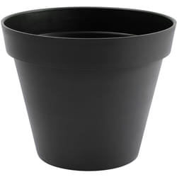 Pot de fleur rond Toscane Ø 48 x H.40 cm - Gris Anthracite - Eda