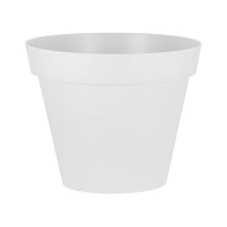EDA - Pot rond Toscane Ø30cm 10L blanc