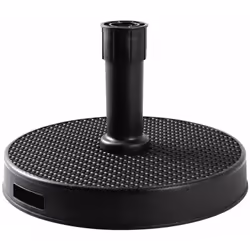 Description commerciale Coque en plastique remplie de béton avec 2 poignées intégrées sur la ceinture pour un déplacement plu ...