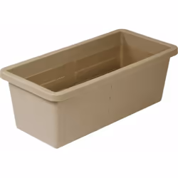 Taupe , Désignation : Jardiniere , Dim. (mm) : 400 x 185 x 155 , Litre : 7 plateau vendu séparément