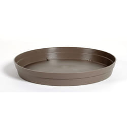 EDA - Soucoupe ø 28 cm pour pot ø 40 cm- Taupe