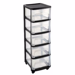 Description générale Optimisez vos espaces de rangement avec la tour de rangement EDA, idéale pour l'organisation de votre ma ...