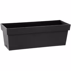 Description générale Cette jardinière Toscane de la marque EDA, de couleur gris anthracite, est idéale pour embellir vos balc ...