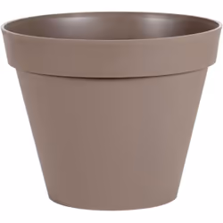 Présentation Matière : Polypropylène Dimensions : Ø25 x hauteur 20,6 cm Contenance : 6 Litres Résistant au gel et UV Fabricat ...