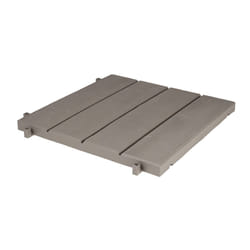 Dalle Clipsable Polypropylène Easy, Brun Taupe N°3, 38x38 Cm x Ep.25mm