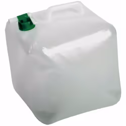 Description commerciale Jerrican pliable avec robinet, certifié contact alimentaire. Format plié : 6cm Dimensions : 25x25x25c ...