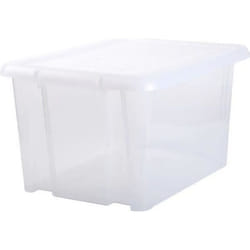 EDA PLASTIQUE Boîte de rangement Funny Box 80 L - Naturel - 647 x 495 x 362 cm