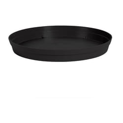 Soucoupe Ø15 cm pour pot de fleur Toscane Ø20 cm- Gris anthracite