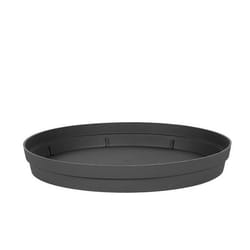 Soucoupe Ø54 cm pour pot de fleur Toscane Ø80 cm- Gris anthracite