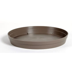 Soucoupe Ø54 cm pour pot de fleur Toscane Ø80 cm - Taupe