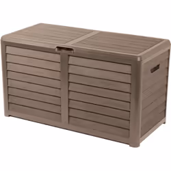 Description générale Ce coffre de jardin BAYA, avec une capacité de 420 litres, est idéal pour le rangement de vos affaires d ...