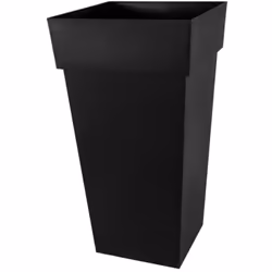 Description générale Un pot de fleur carré XXL Toscane en polypropylène, robuste et résistant au gel et aux UV. Fabriqué en F ...