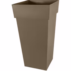 Description générale Ce pot de fleur carré XXL Toscane, fabriqué en France par EDA Plastiques, combine robustesse et élégance ...