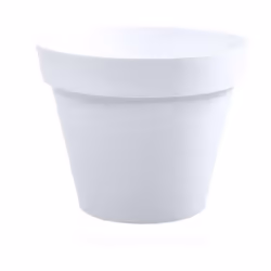 Présentation Pot de fleur intérieur ou extérieur en polyéthylène.Couleur Blanc De marque EDA Plastiques, ce pot est issu d'un ...