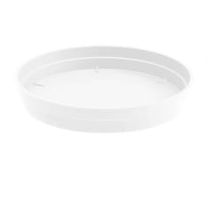 EDA - Soucoupe Ø15 cm pour pot de fleur Toscane Ø20 cm- Blanc