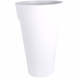 Description générale Ce pot de fleur rond haut de la gamme Toscane est conçu en polypropylène, ce qui lui confère une robuste ...