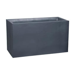 Muret Volcania rectangle 99,5 x 39,5 x 60 cm - 116 l- Gris anthracite