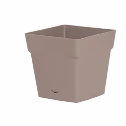 Présentation Pot de fleur intérieur ou extérieur en polyéthylène.Couleur Taupe De marque EDA Plastiques, ce pot est issu d'un ...