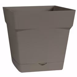 Couleur : Taupe , L. x l. x H. (cm) : 24,8 x 24,8 x 24