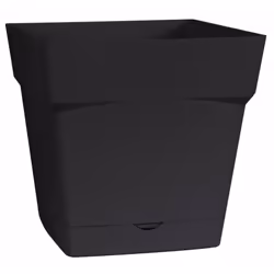 Description générale Pot de fleur carré Toscane de 10,2L, idéal pour l'intérieur et l'extérieur. Fabriqué en polypropylène re ...