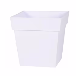 Présentation Pot de fleur intérieur ou extérieur en polyéthylène.Couleur Blanc De marque EDA Plastiques, ce pot est issu d'un ...