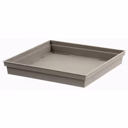 Pour : Pot carré 22 l , L. x l. (cm) : 26,7 x 26,7