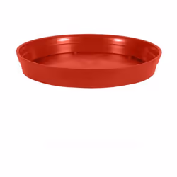 Présentation Soucoupe pour pot de fleur rond Toscane 20 centimètres. Matière : Polypropylène Dimensions : Ø15cm pour pot de Ø ...