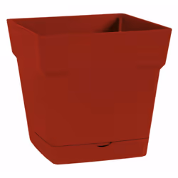 Couleur : Rubis , L. x l. x H. (cm) : 24,8 x 24,8 x 24