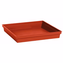 Pour : Pot carré 22 l , L. x l. (cm) : 26,7 x 26,7
