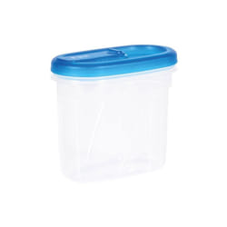 EDA - Boite verseuse hermétique 1.3l naturel couvercle turquoise