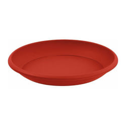 EDA - Soucoupe ronde Marina ø 26 cm - pour pot 10 l - Rubis