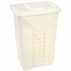 Description générale Le coffre à linge Prima de 60 L, en blanc cérusé, est idéal pour une utilisation familiale grâce à sa gr ...