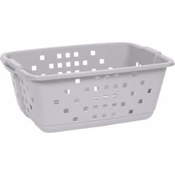 EDA - Corbeille à linge prima l 62 x l 44 x h 25 cm gris béton