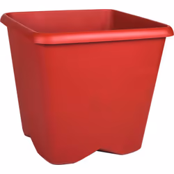 Contenance : 24,2 l , Couleur : Rubis , L. x l. x H. : L. 34,5 x l. 34,5 x H. 31,9 cm