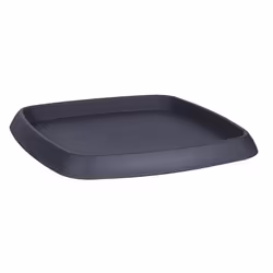 EDA Soucoupe carrée Chorus - 362 x 362 x 3 cm - Gris anthracite