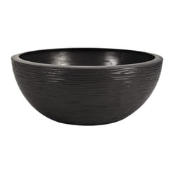 EDA - plastique - Pot vasque Graphit'Up ø 40 - 14,9L - Gris anthracite