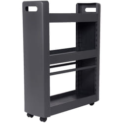 Desserte - etageres modulables - grise anthracite - EDA